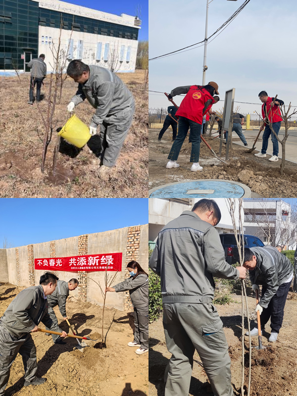 義務(wù)植樹(shù)添新綠 文明實(shí)踐護(hù)水源